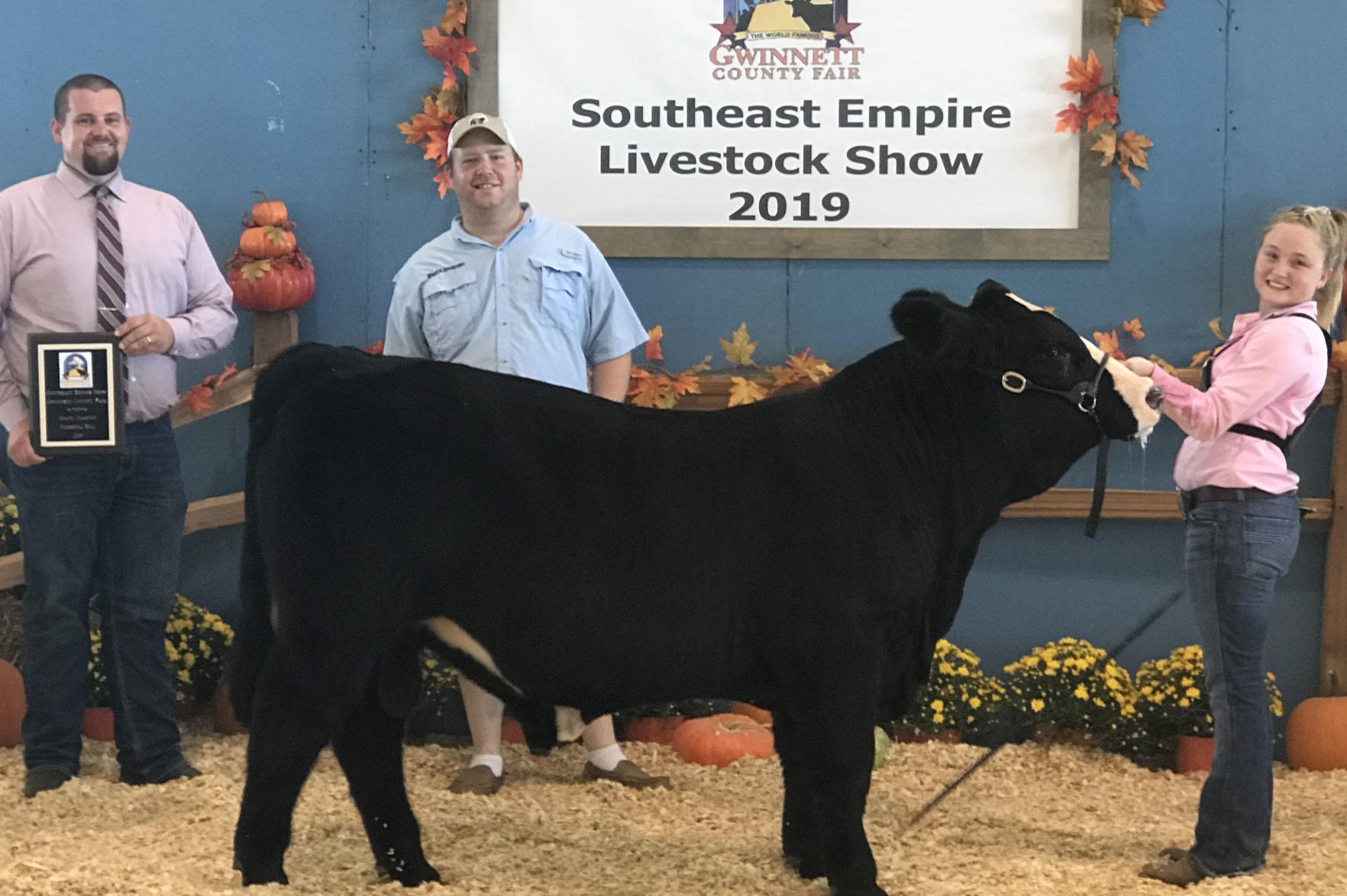 Smith shows champion bull